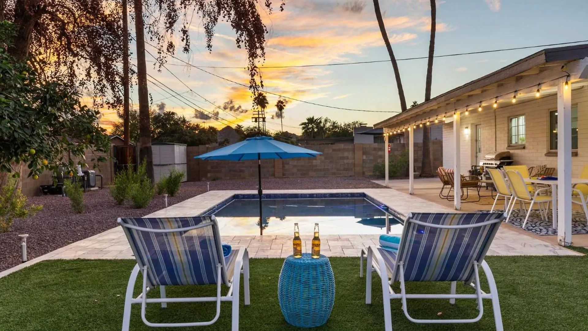 Shangri La Home - Boho Chic With Patio Pool & Grille Phoenix 0*,